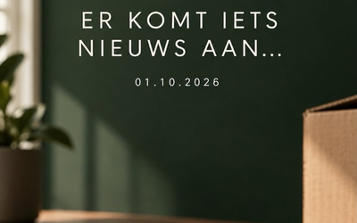 ER KOMT IETS NIEUWS AAN!